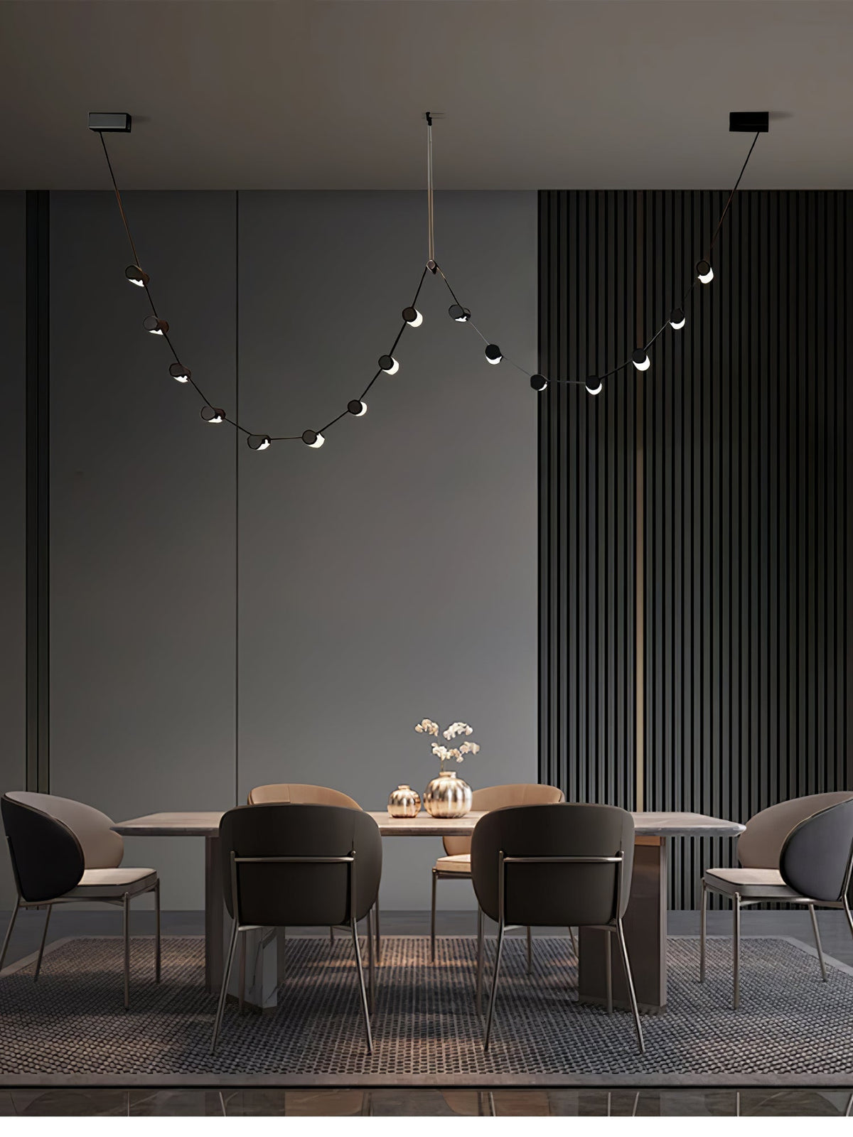Flexura modulaire track hanglamp