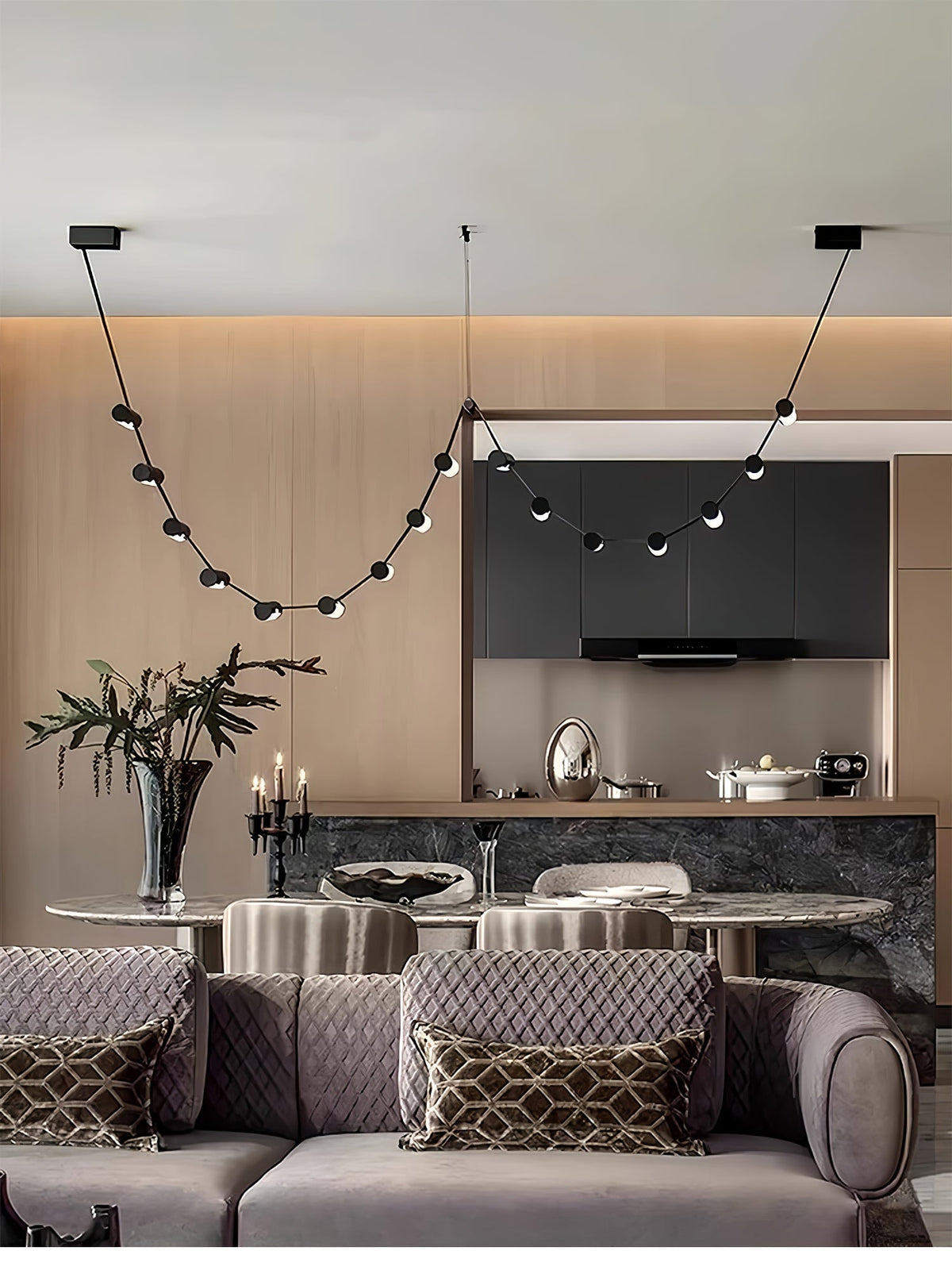 Flexura modulaire track hanglamp