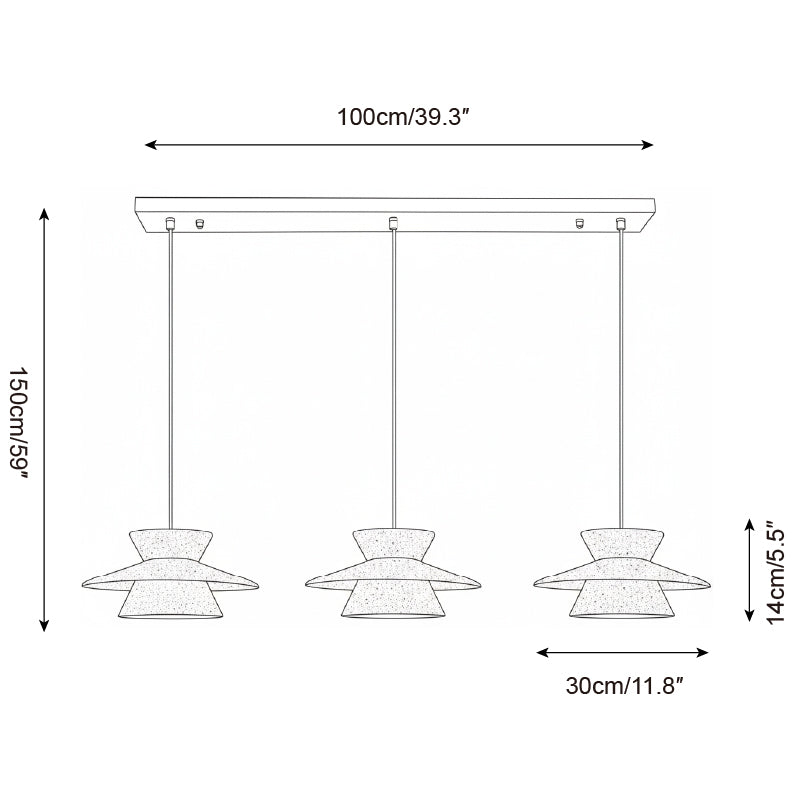 Teriirine hanglamp
