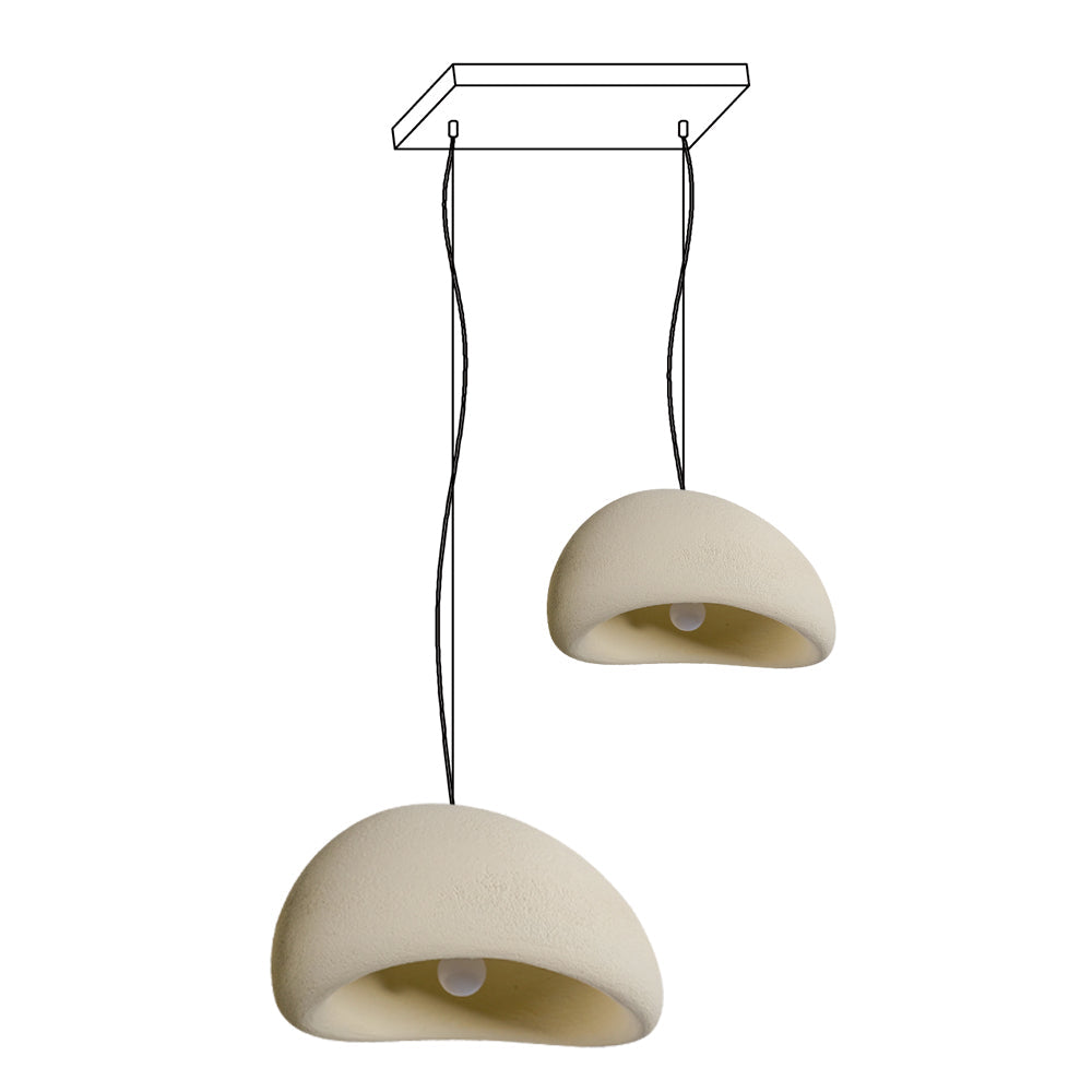 Cirarelle Kroonluchter Rough Combination Wabi-Sabi