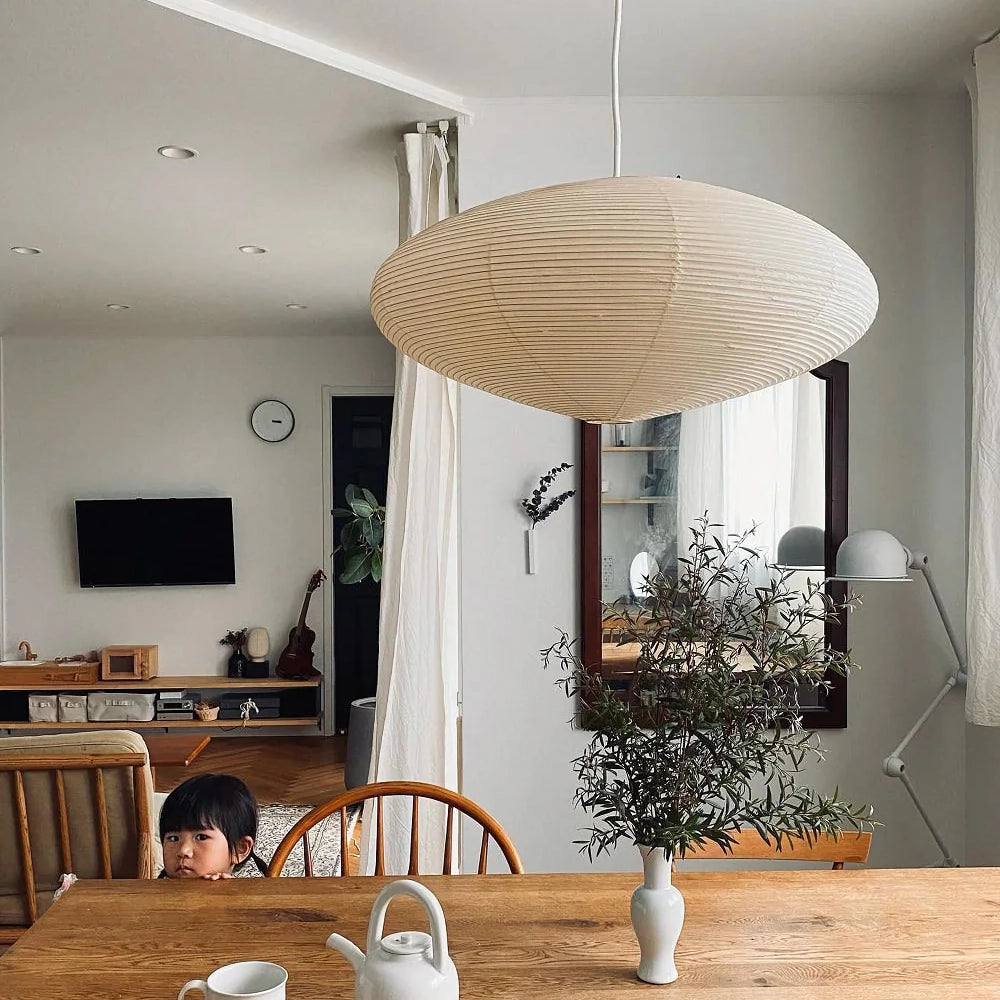 Piaiviella hanglamp washi-papier voor woonkamer