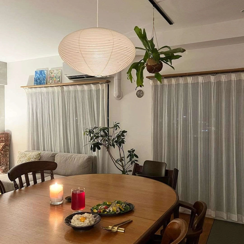 Piaiviella hanglamp washi-papier voor woonkamer