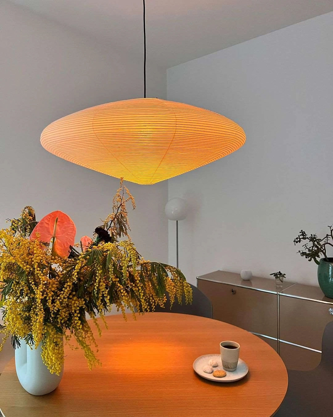 Piaiviella hanglamp washi-papier voor woonkamer