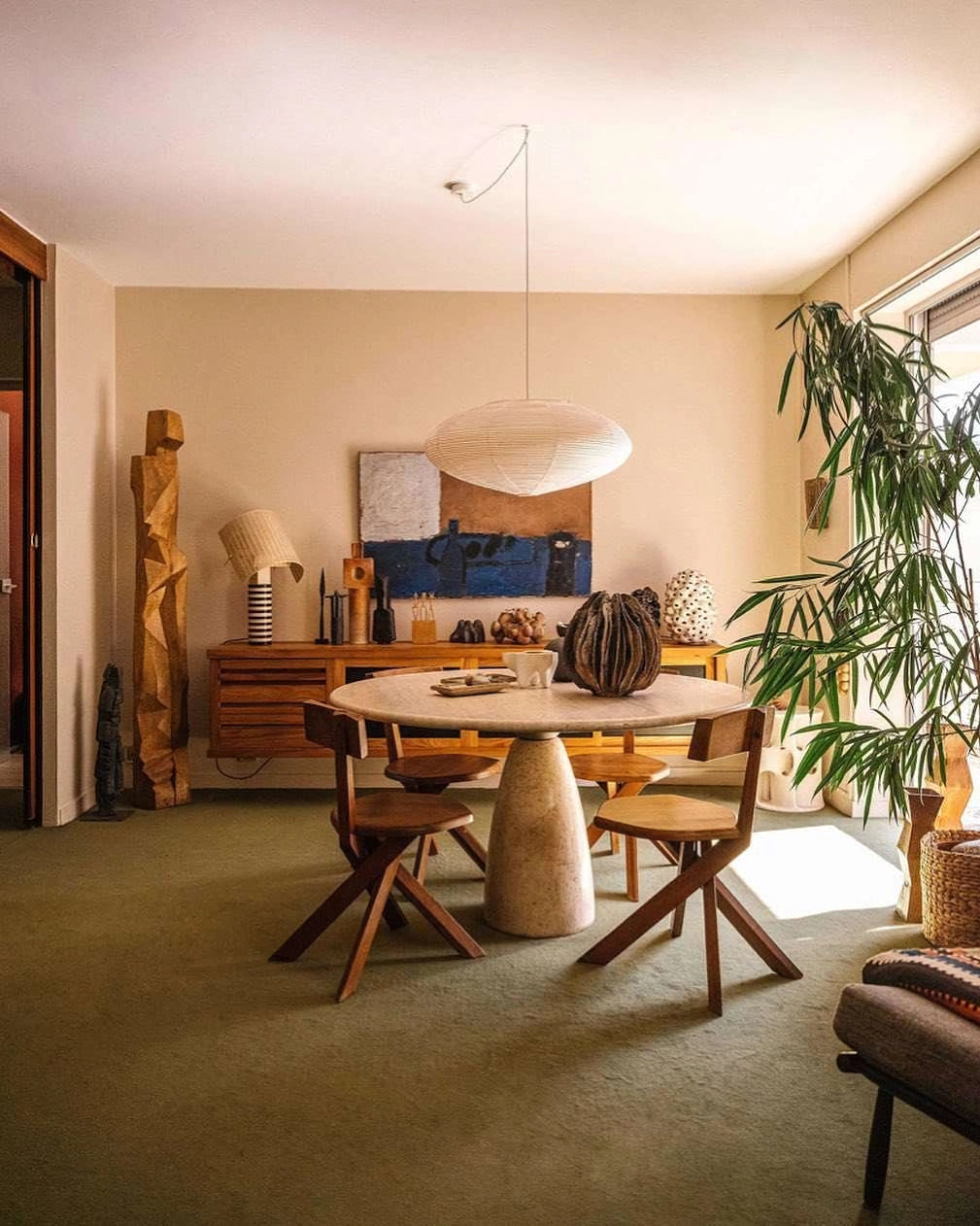 Piaiviella hanglamp washi-papier voor woonkamer