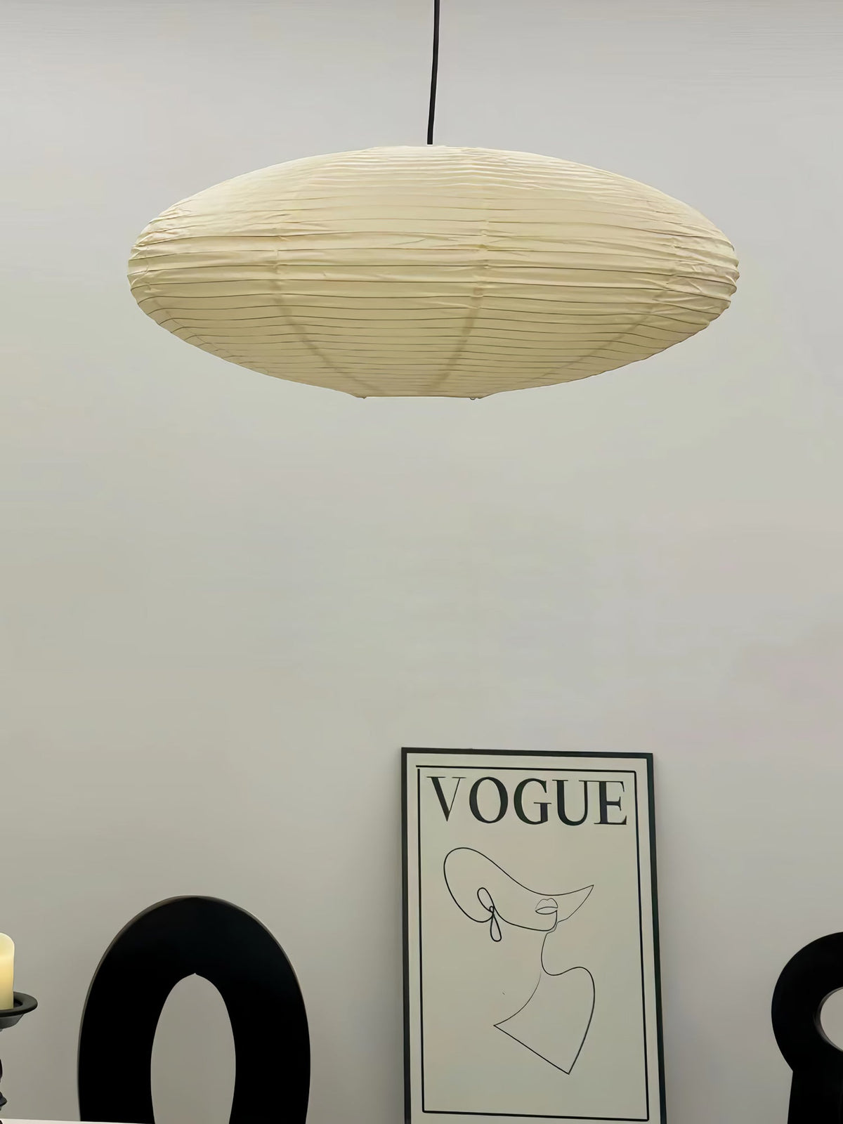Piaiviella hanglamp washi-papier voor woonkamer