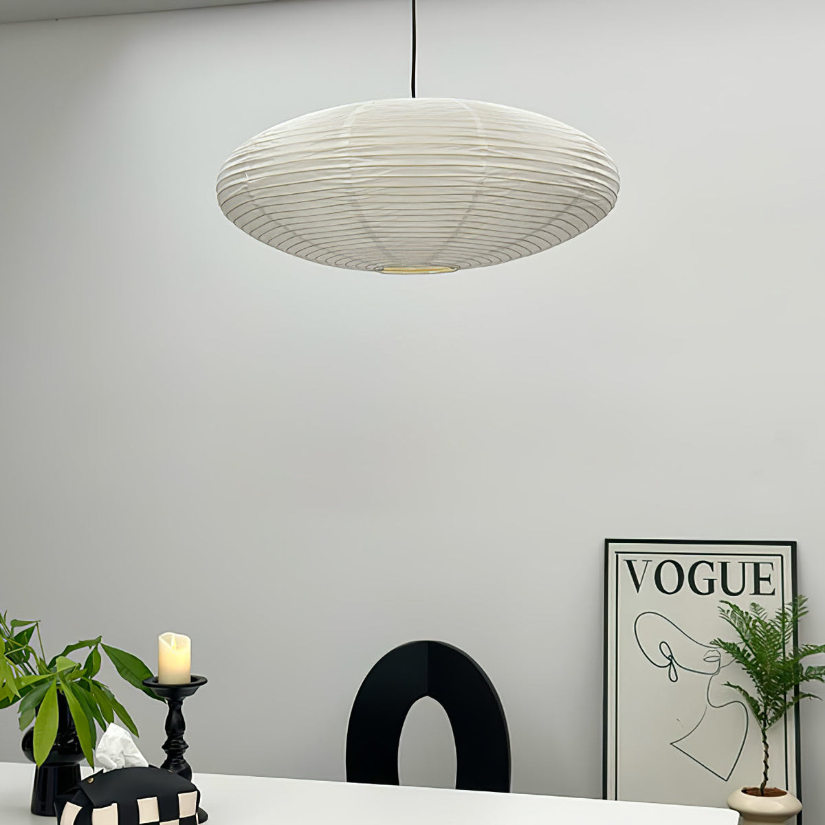 Piaiviella hanglamp washi-papier voor woonkamer