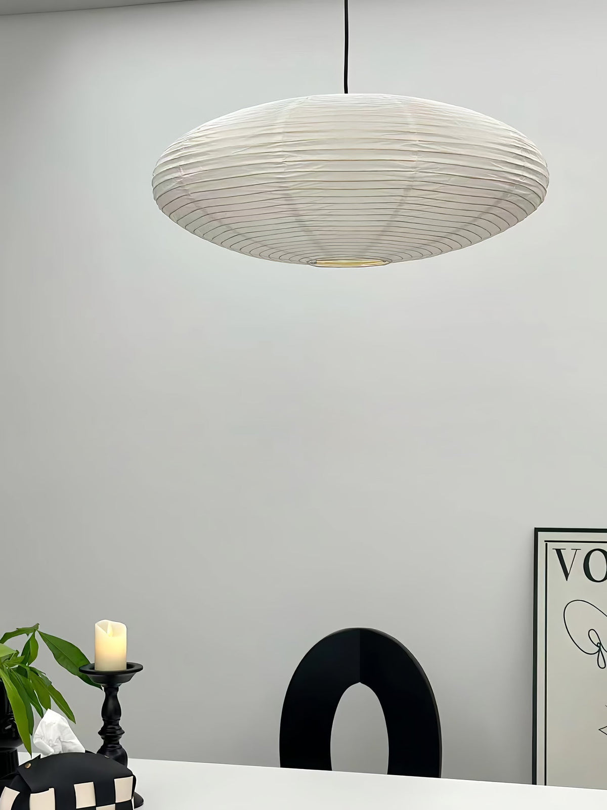 Piaiviella hanglamp washi-papier voor woonkamer