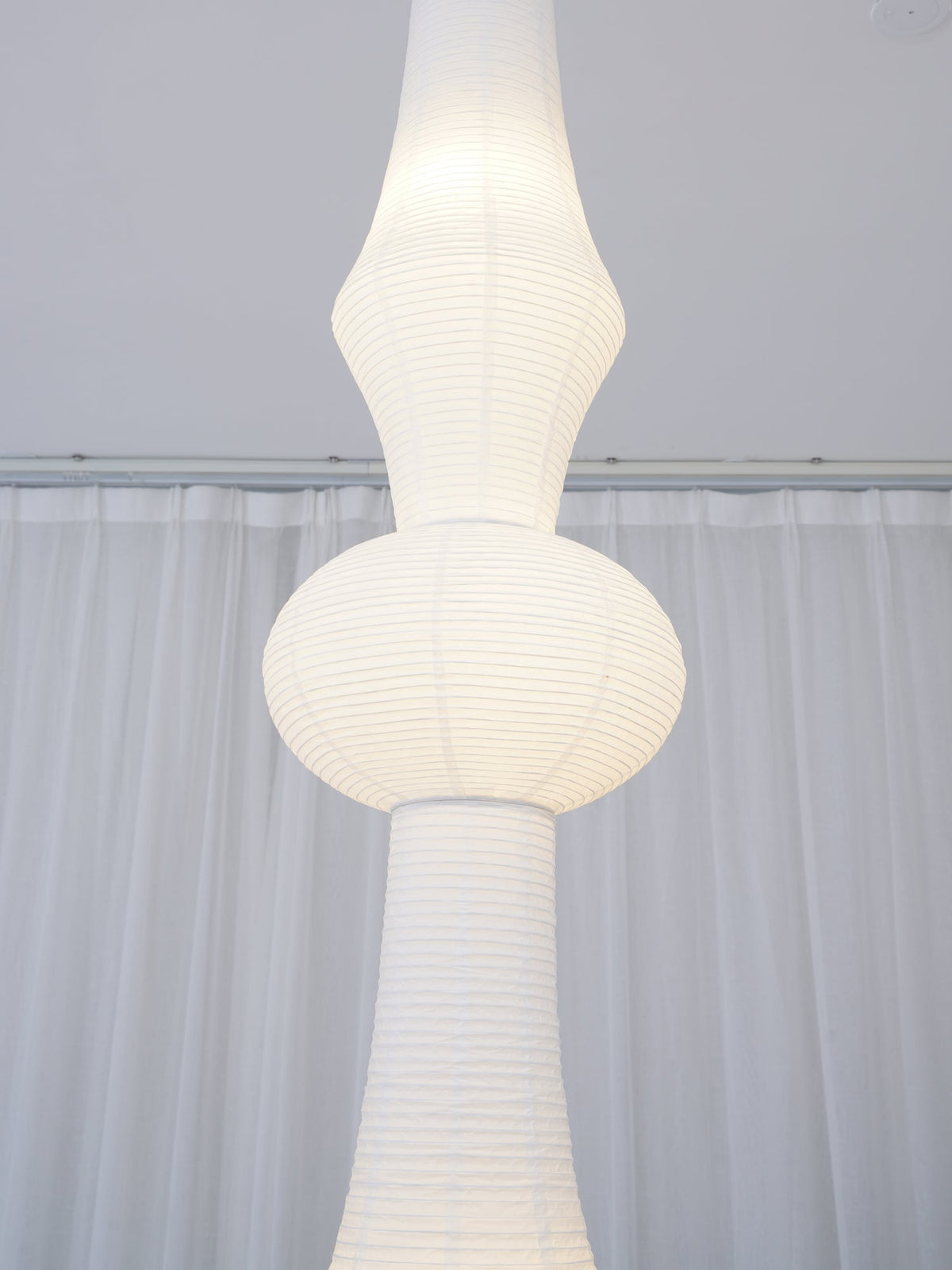 Lunirena hanglamp Washi-papier E voor woonkamer