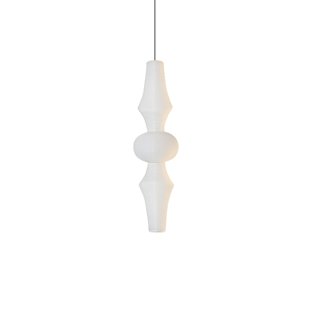 Lunirena hanglamp Washi-papier E voor woonkamer