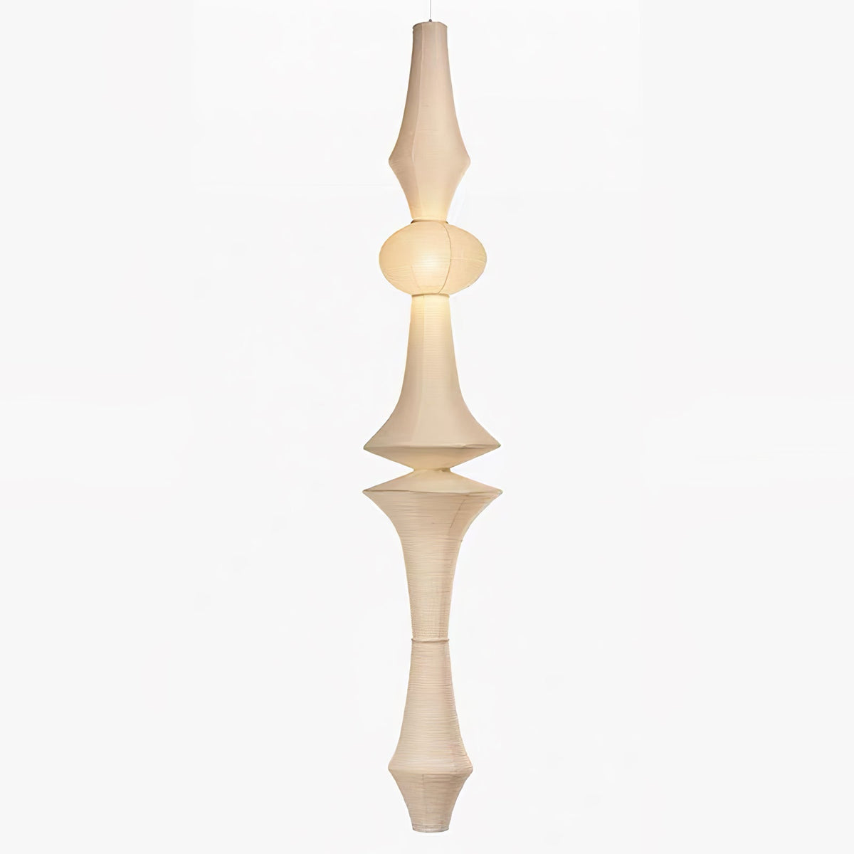 Lunirena hanglamp Washi-papier E voor woonkamer