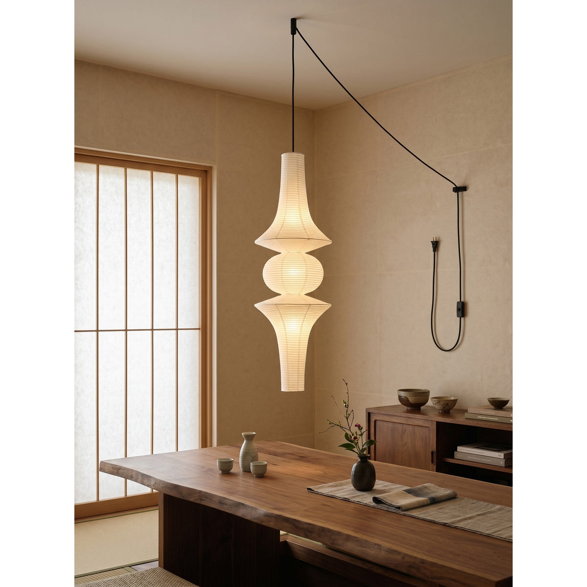 Soreneria Paper E hanglamp met Swag