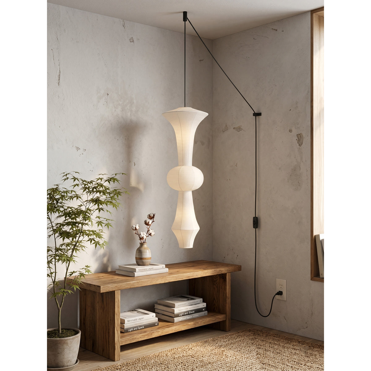 Soreneria Paper E hanglamp met Swag