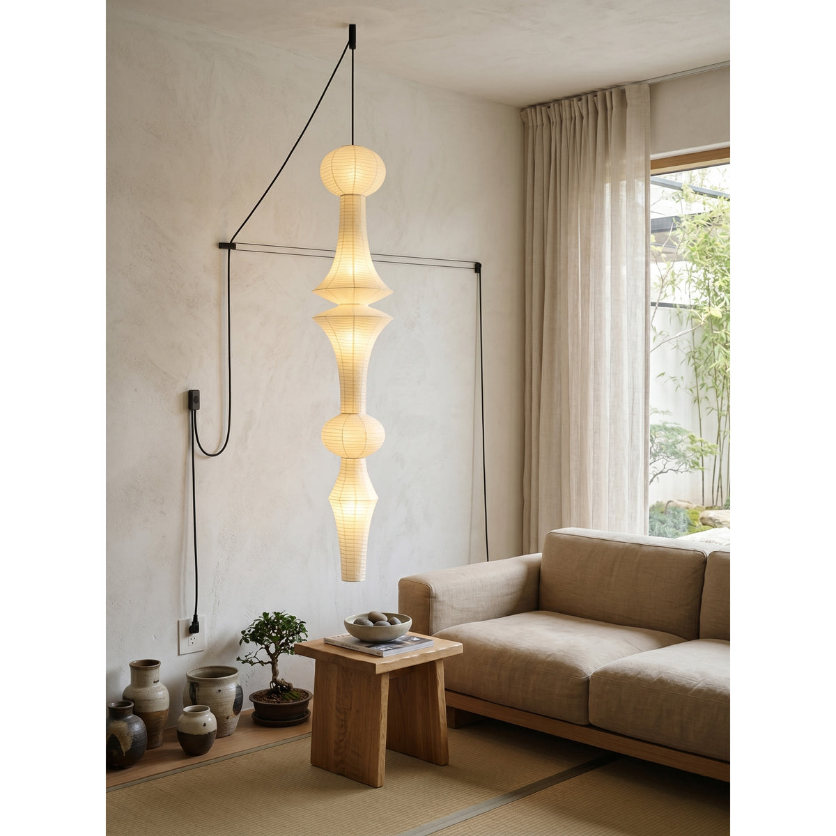 Soreneria Paper E hanglamp met Swag