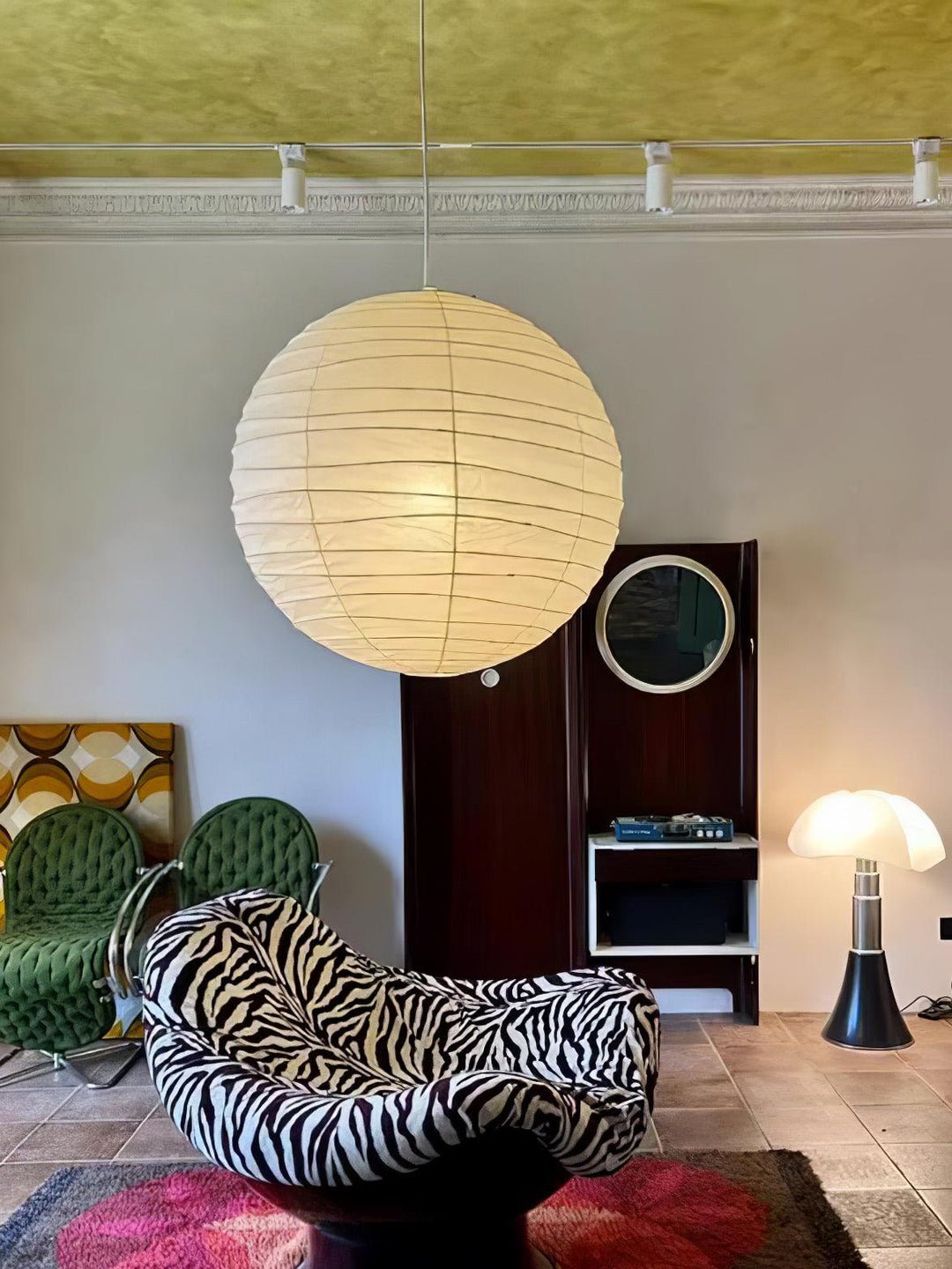 Nolden hanglamp van papier