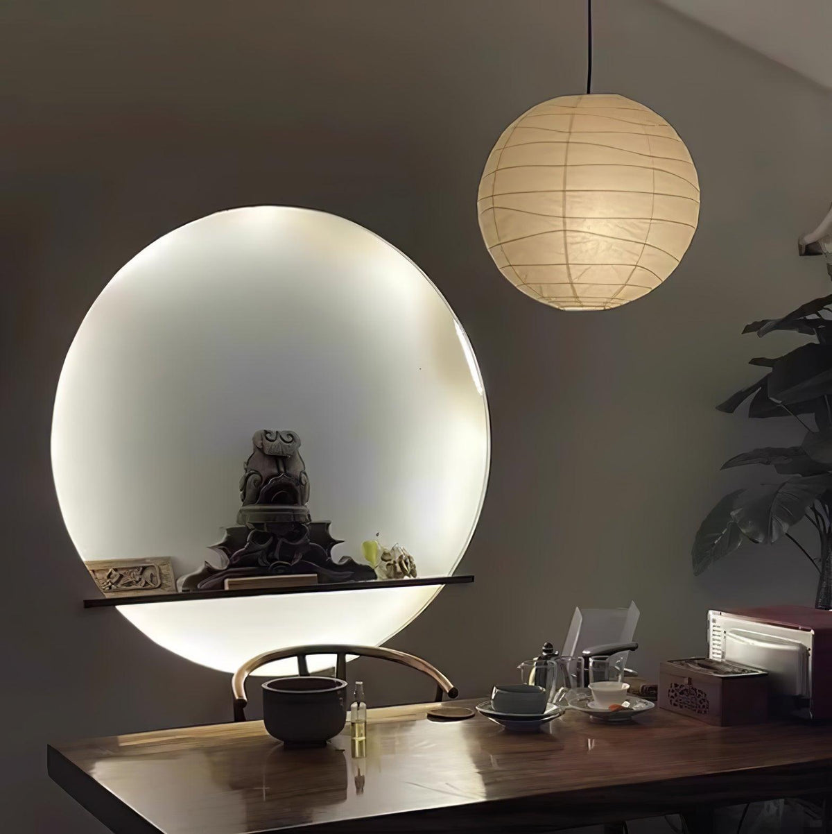 Nolden hanglamp van papier
