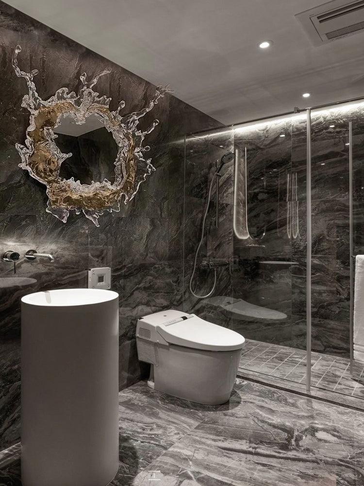 Ithox Moderne wandlamp met spiegel