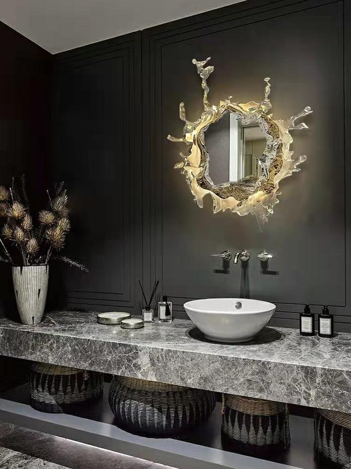 Ithox Moderne wandlamp met spiegel