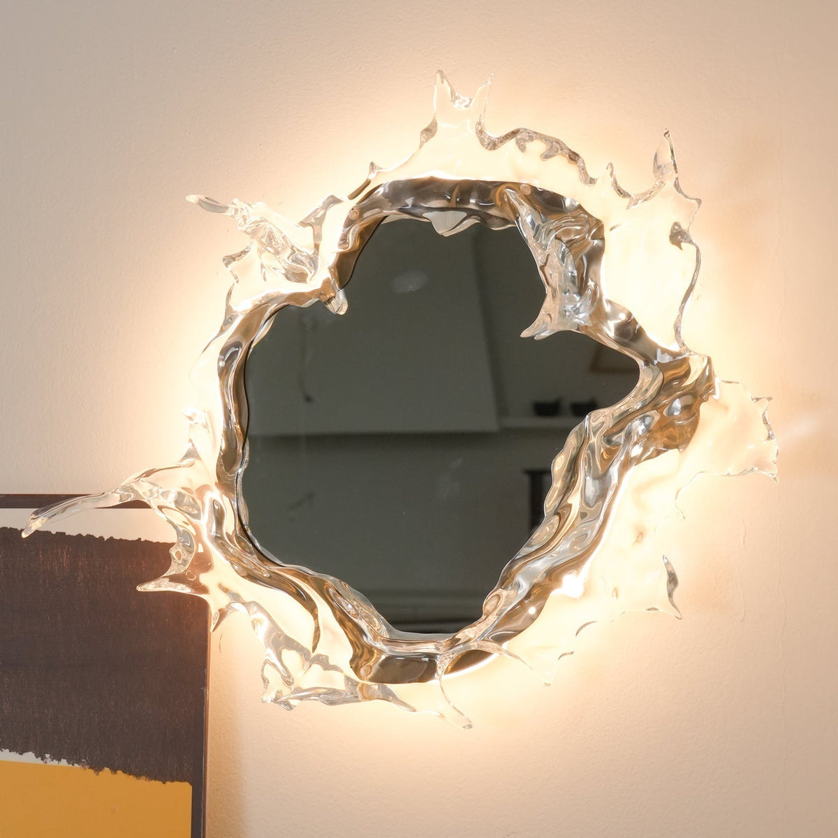 Ithox Moderne wandlamp met spiegel