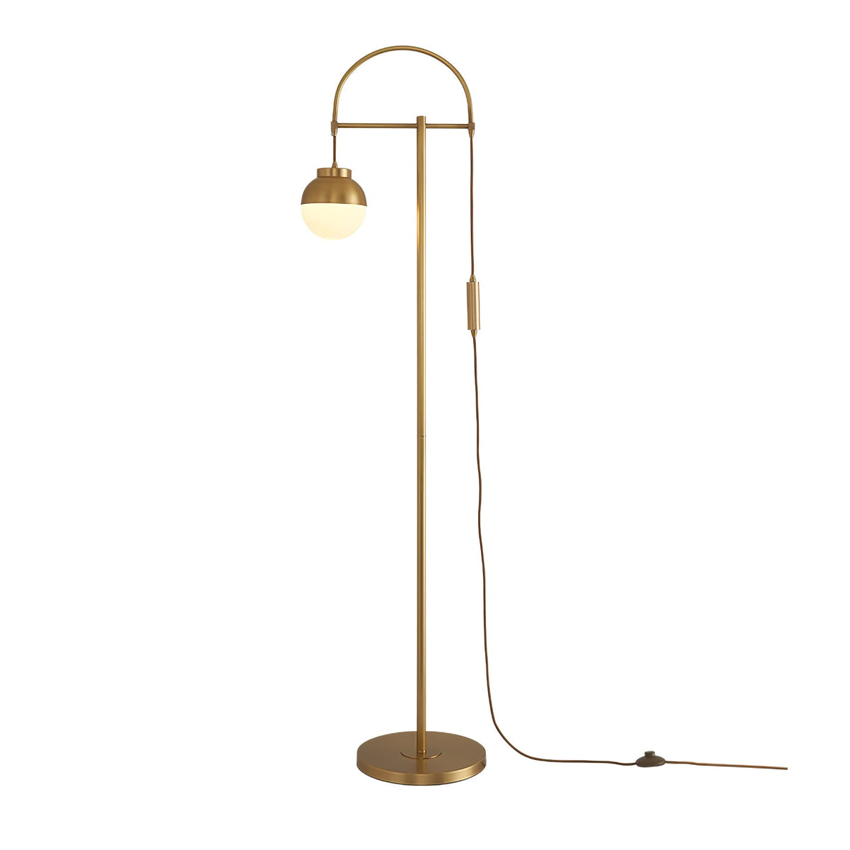 Lunelis Moderne vloerlamp van goud