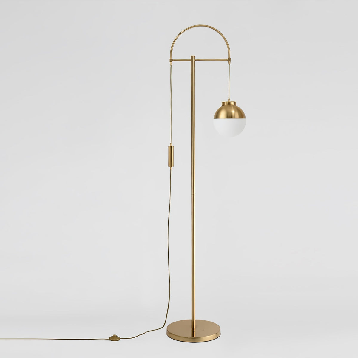 Lunelis Moderne vloerlamp van goud