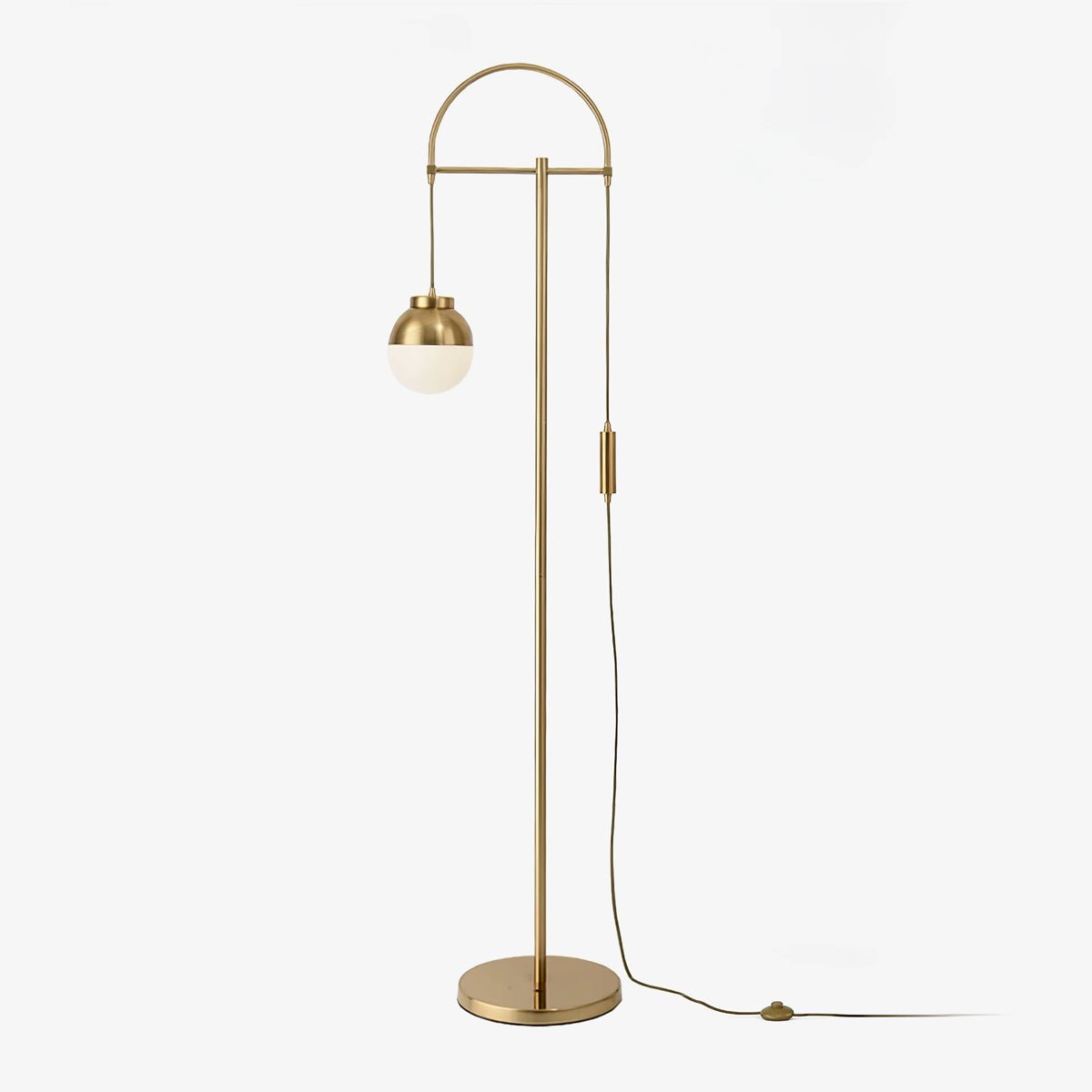Lunelis Moderne vloerlamp van goud