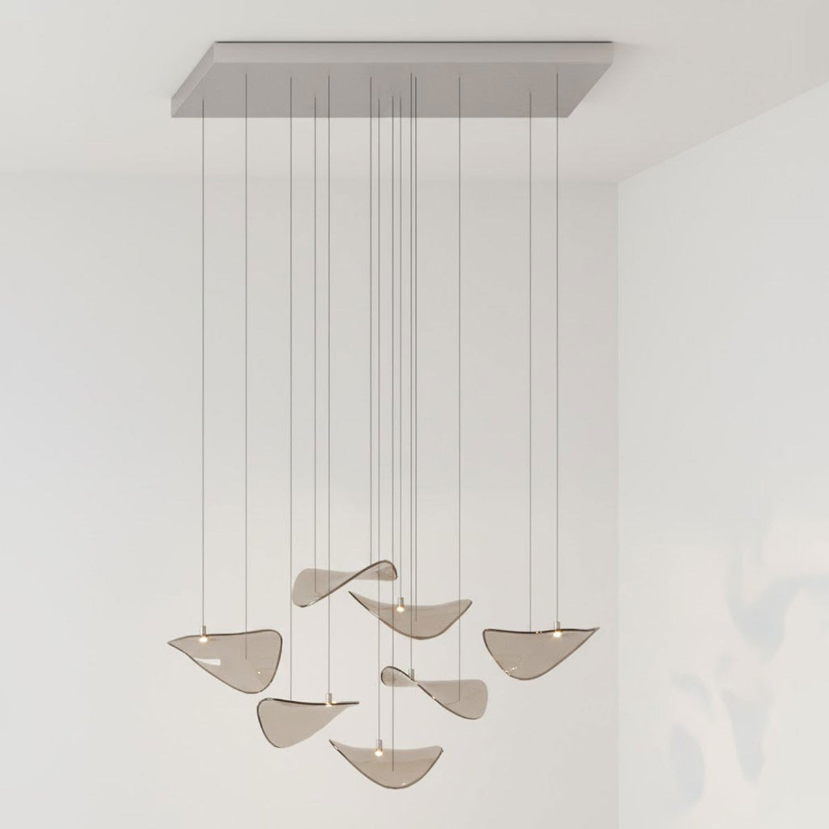 Orinthal Wave Floating Leaf Kroonluchter