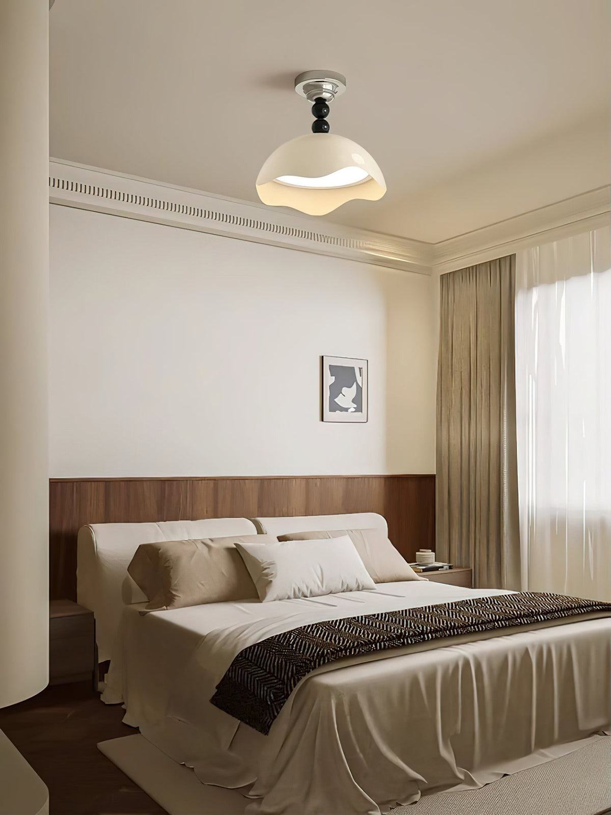Riveella Noordse kunst Wave Crest plafondlamp