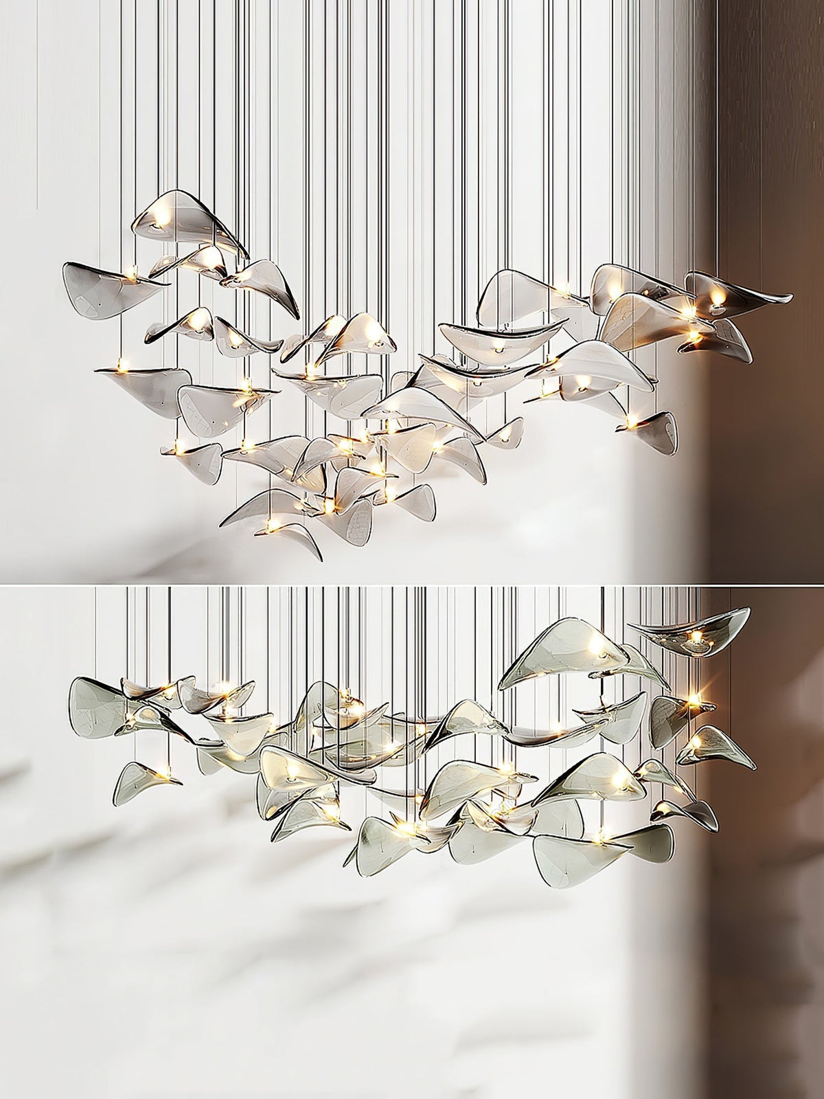 Lioris Butterfly Goud hanglamp