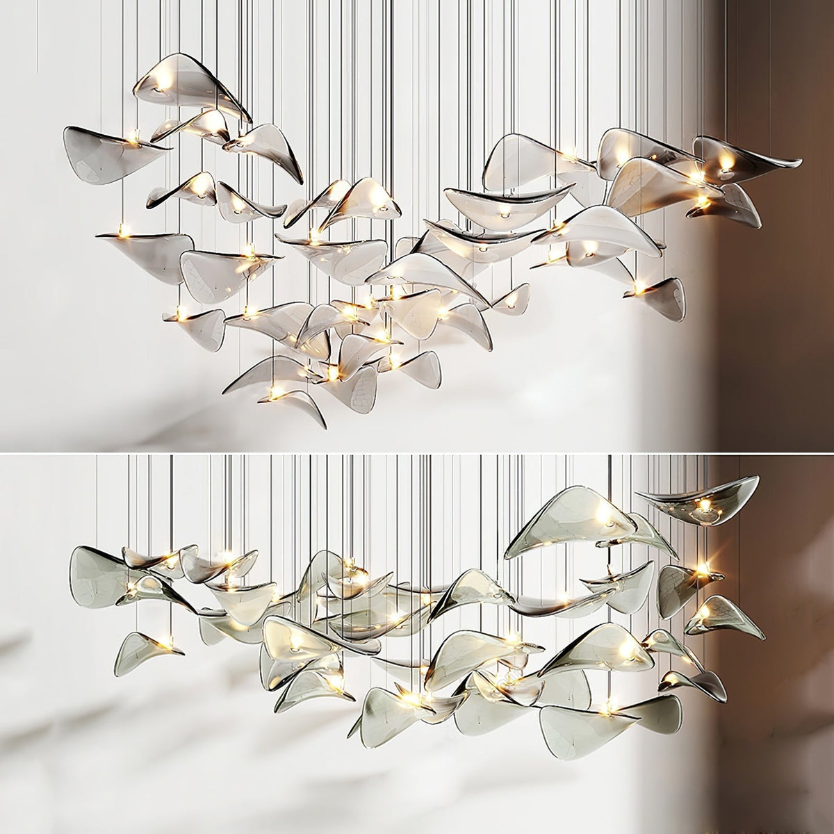 Lioris Butterfly Goud hanglamp
