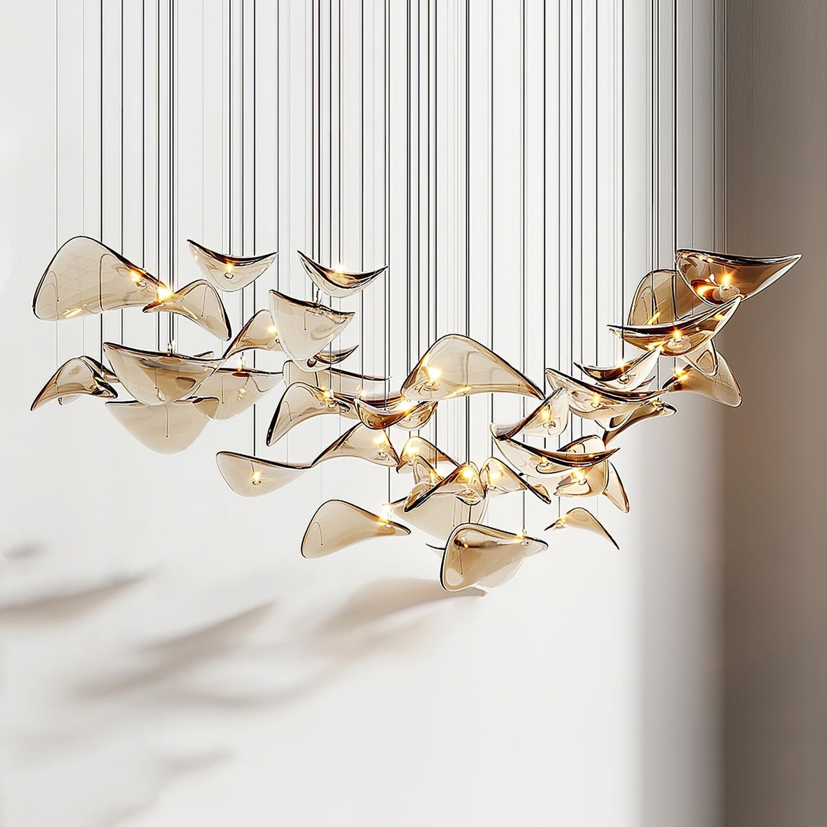 Lioris Butterfly Goud hanglamp