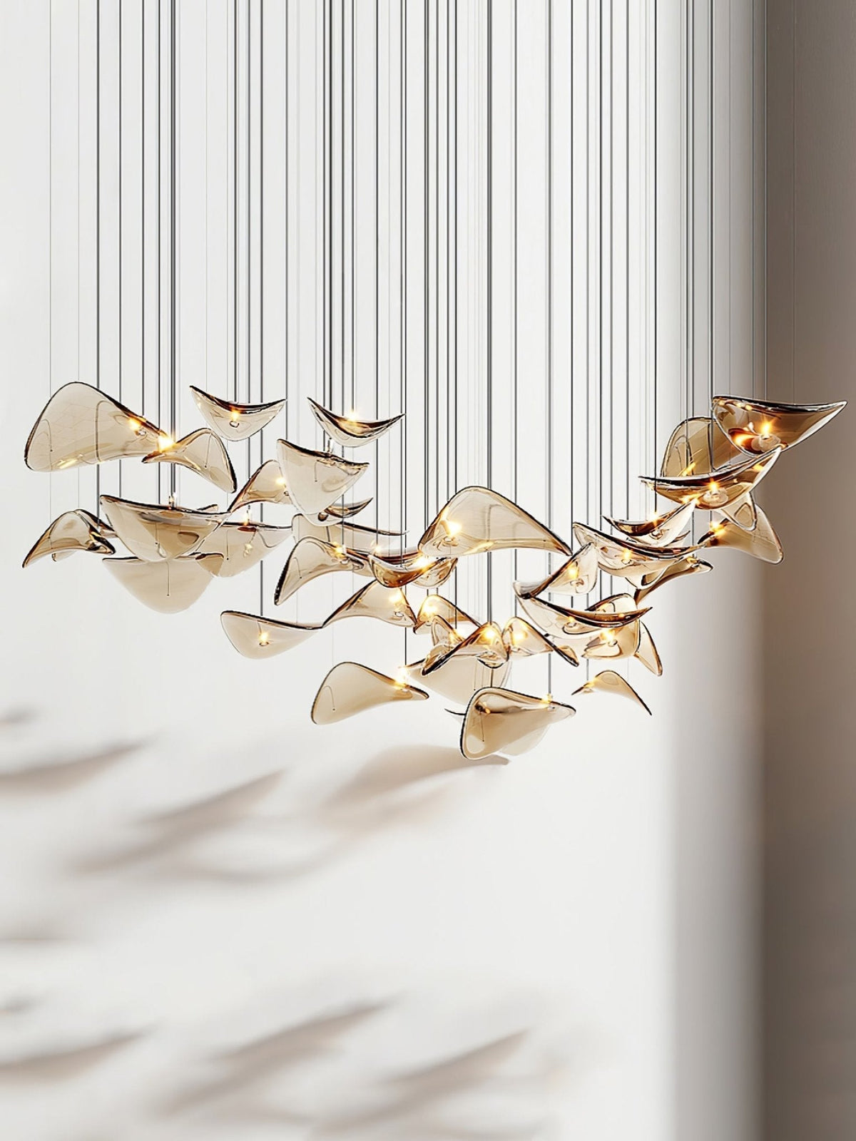 Lioris Butterfly Goud hanglamp