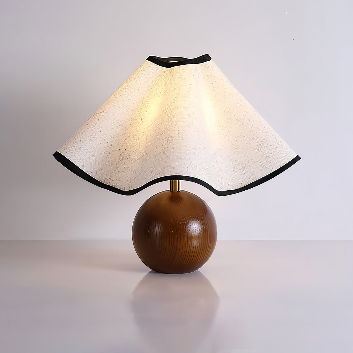Kalion Houten Stoffen tafellamp