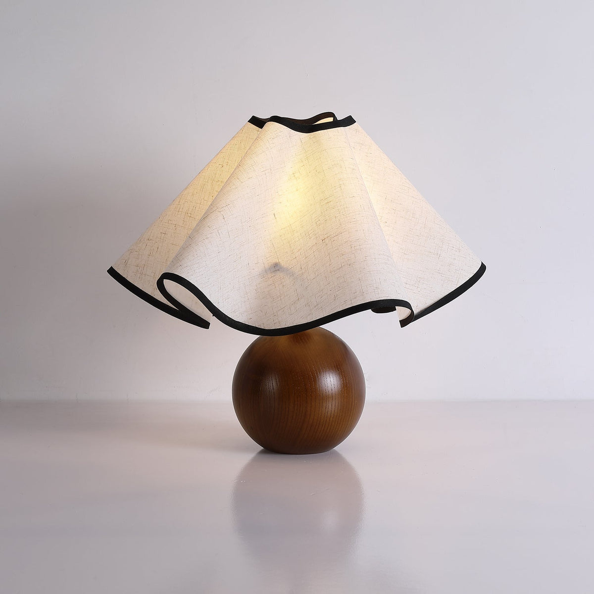 Kalion Houten Stoffen tafellamp