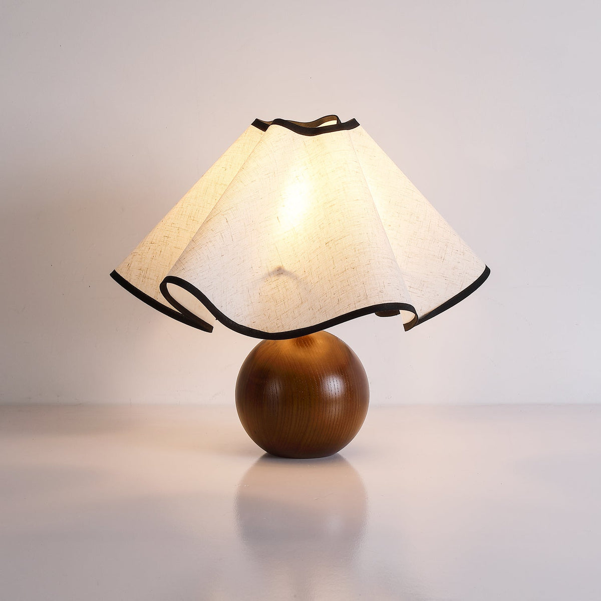 Kalion Houten Stoffen tafellamp