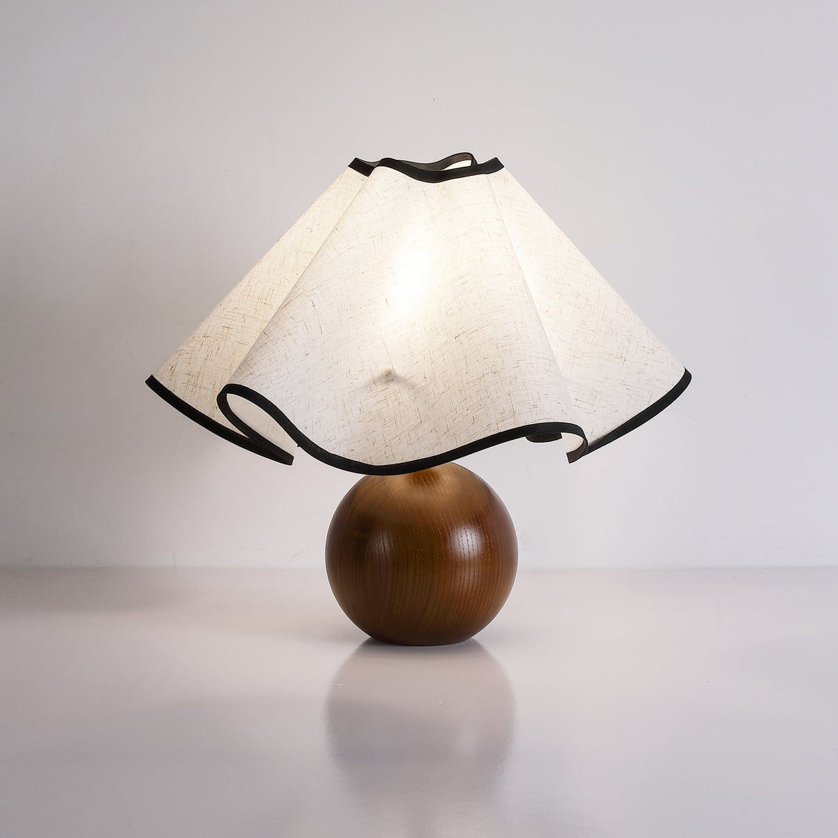 Kalion Houten Stoffen tafellamp