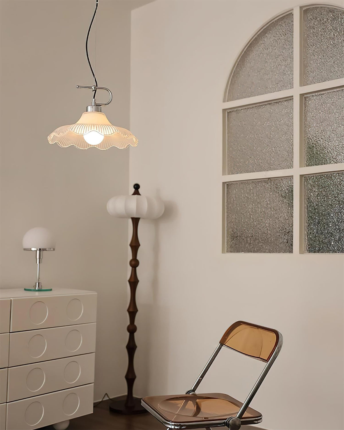 Vitrina hanglamp Geel