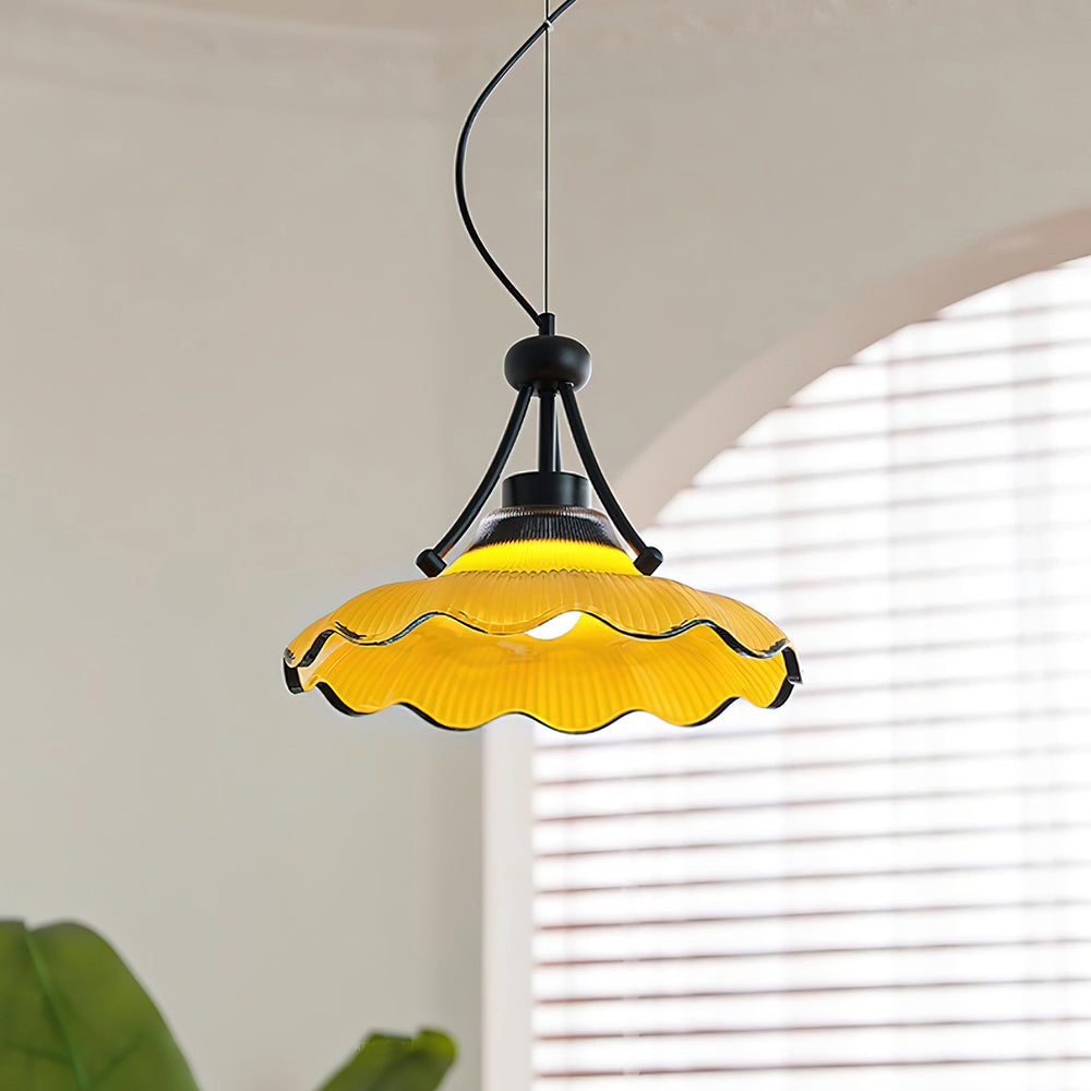 Vitrina hanglamp Geel
