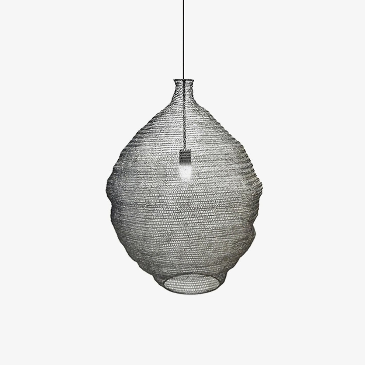 Vae industriële hanglamp van draad
