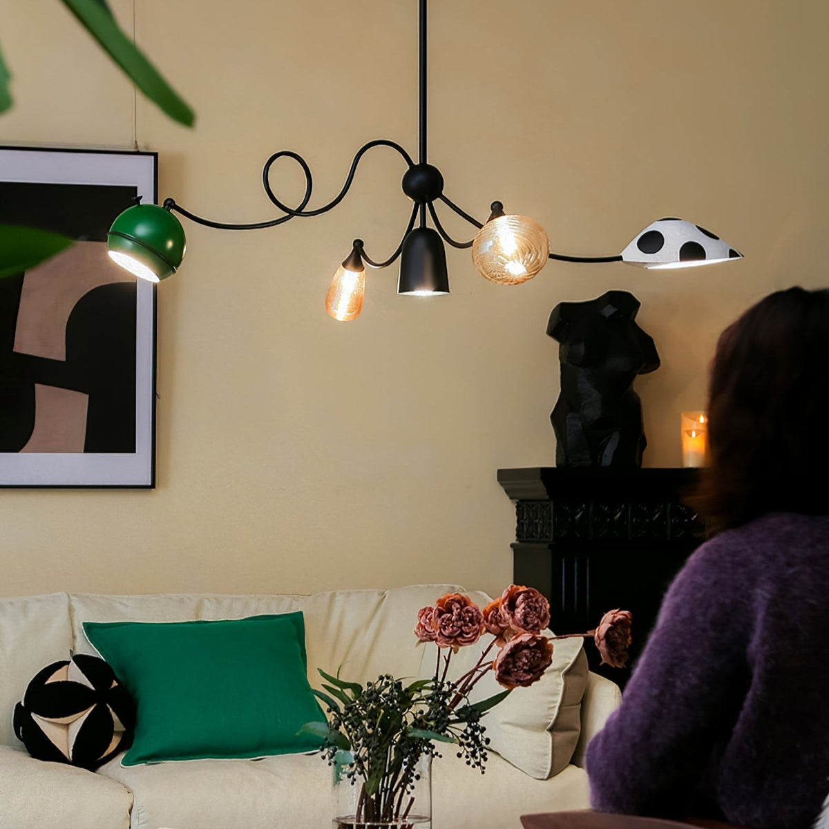 PlayfulGlass modulaire glas hanglamp