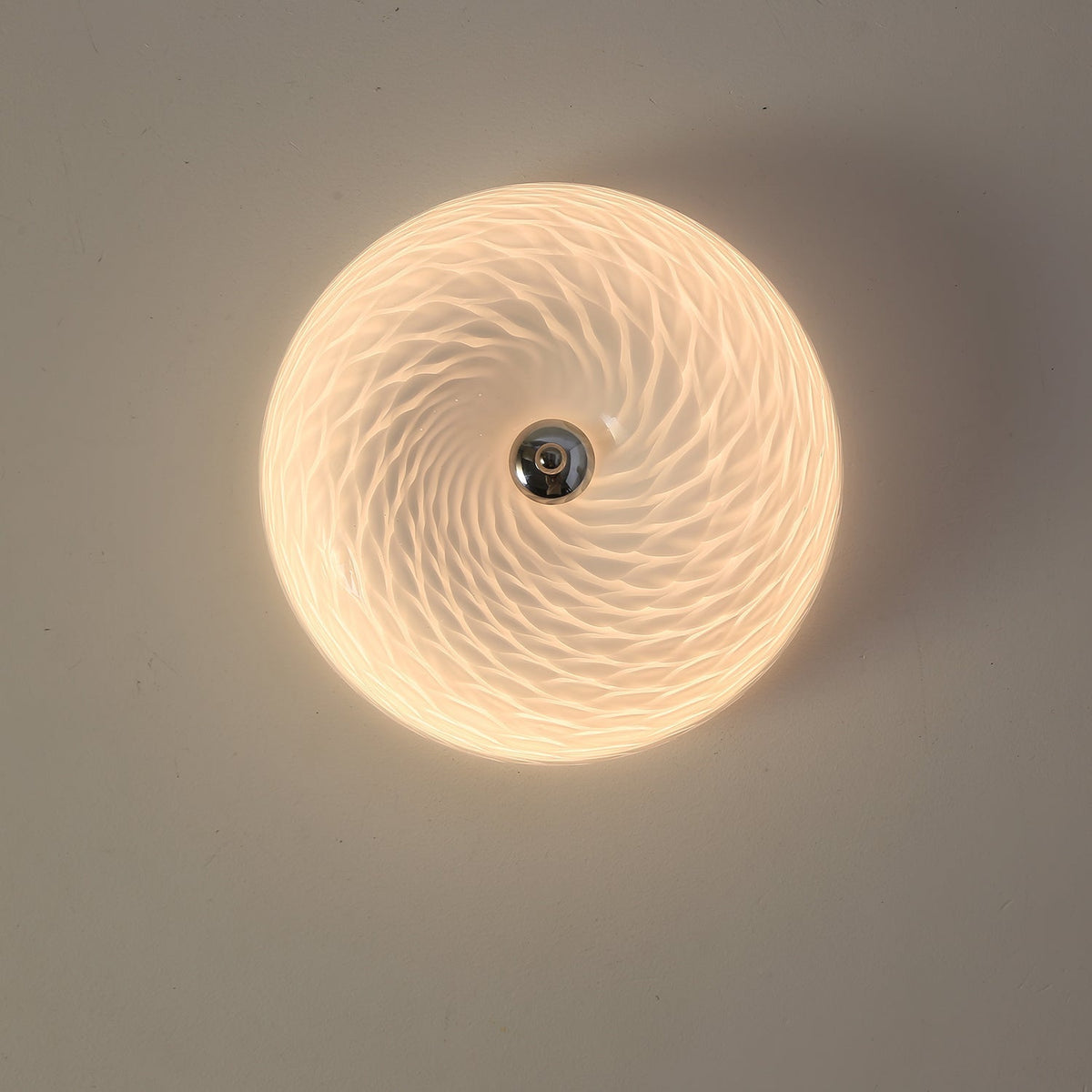 Comarion Moderne minimalistische kunstglas plafondlamp van glas