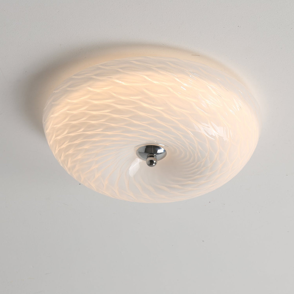 Comarion Moderne minimalistische kunstglas plafondlamp van glas