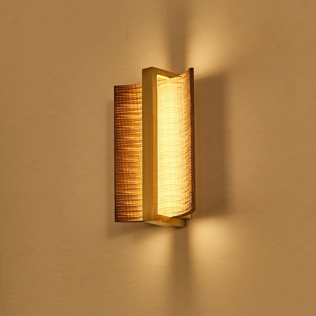 Vevinir Premium Noordse kunst houten wandlamp