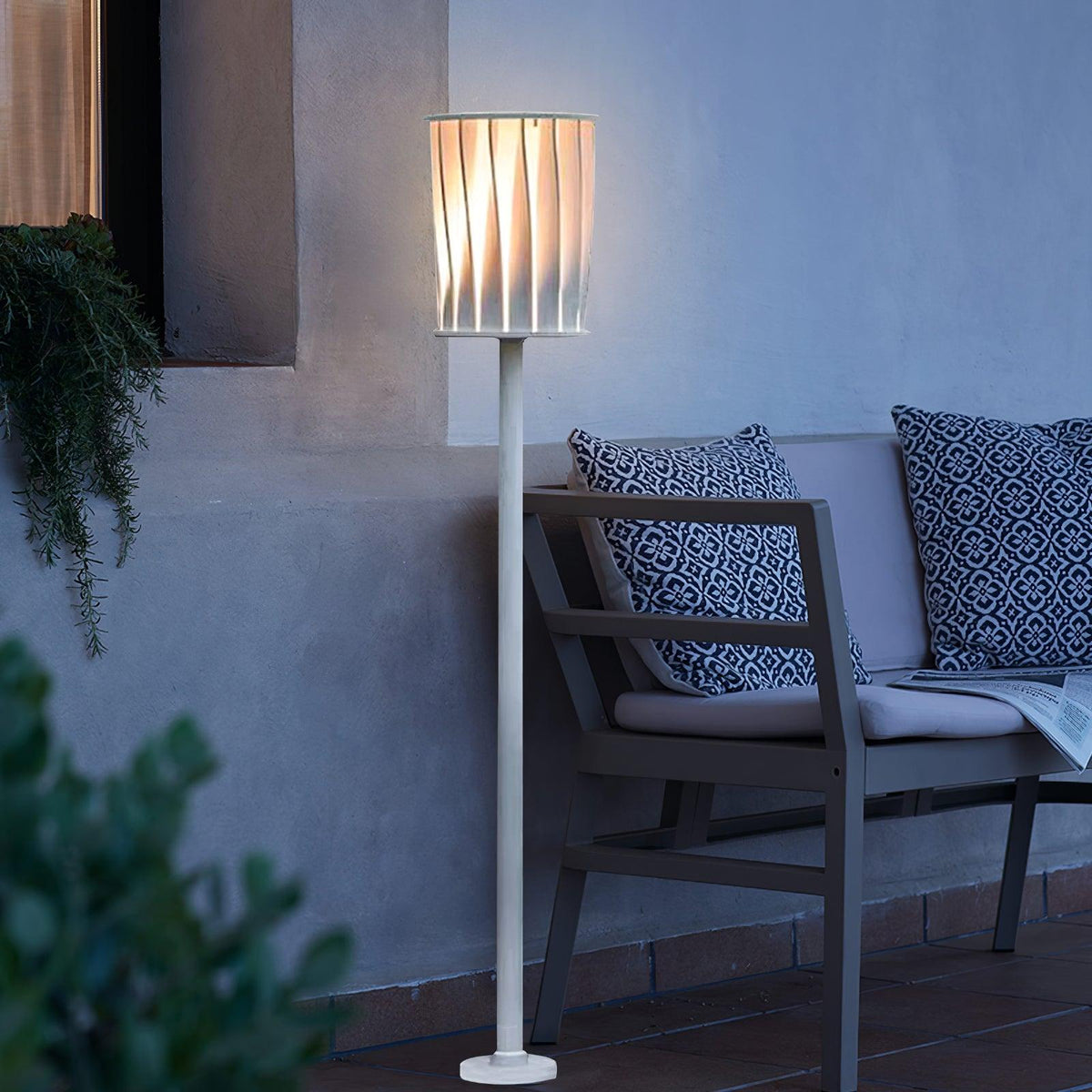 Flare Moderne buitenwandlamp van aluminium