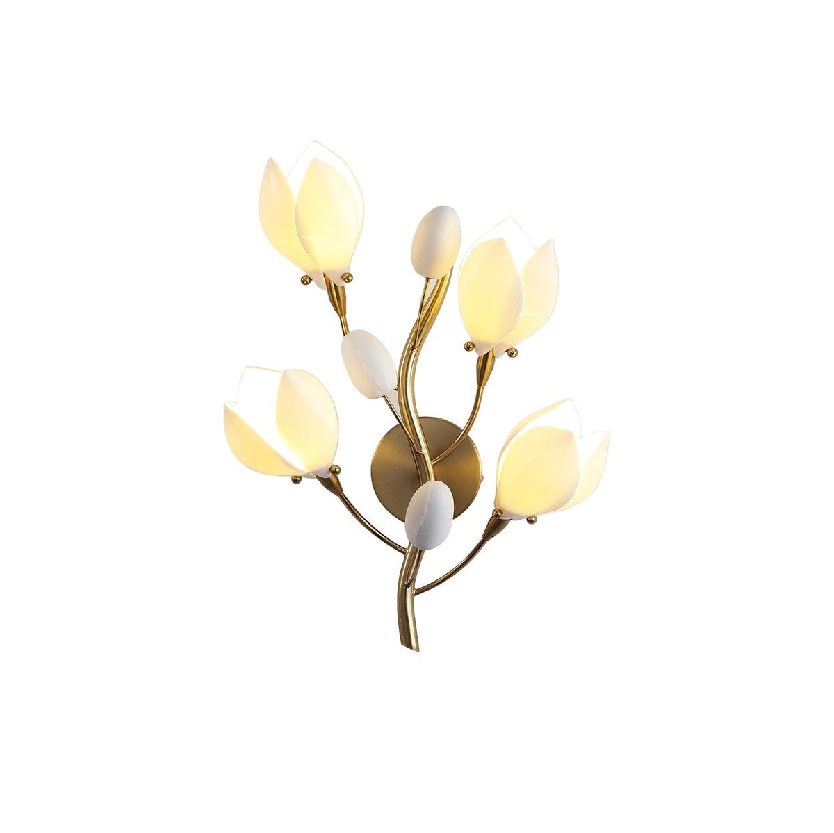 Dirixa Magnolia elegantie wandlamp van keramiek