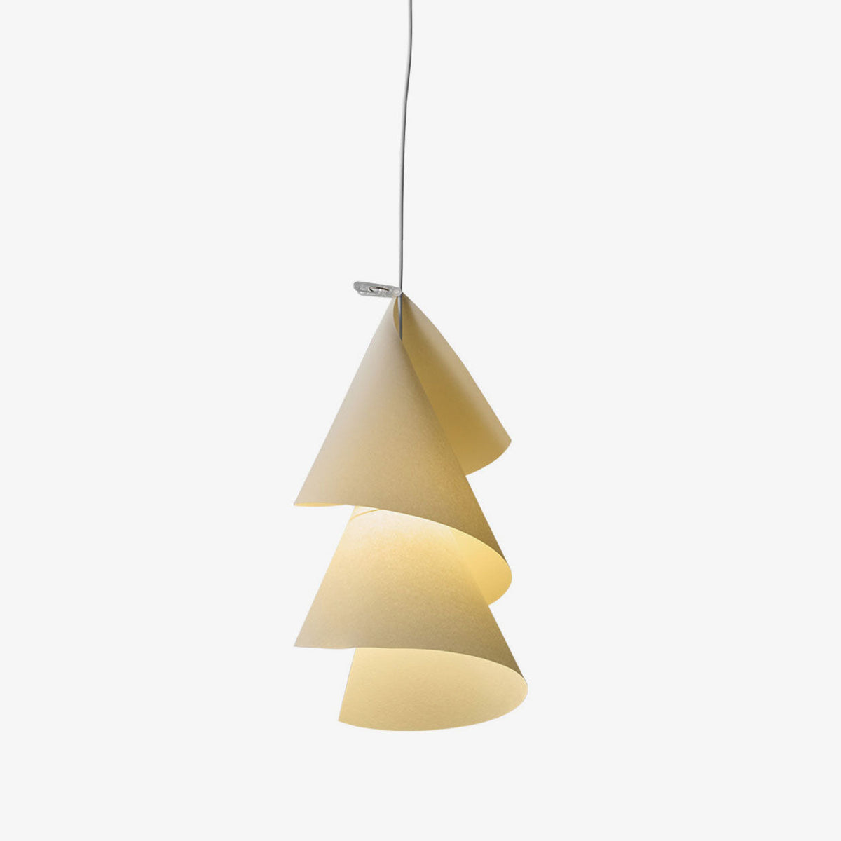 Southvale4 papieren kegel hanglamp