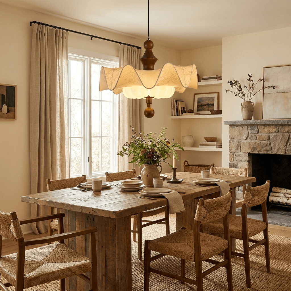 Vivienne Whisper Scalloped hanglamp