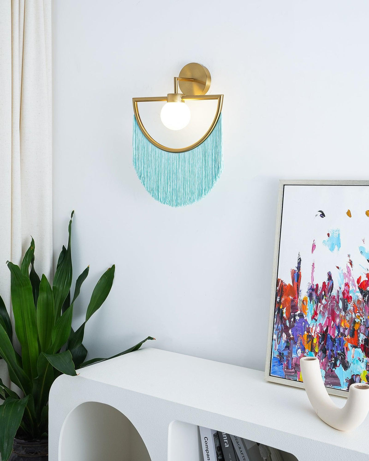 Wink Tassel wandlamp met franje