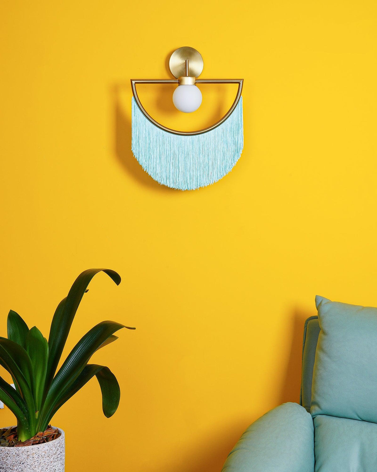 Wink Tassel wandlamp met franje