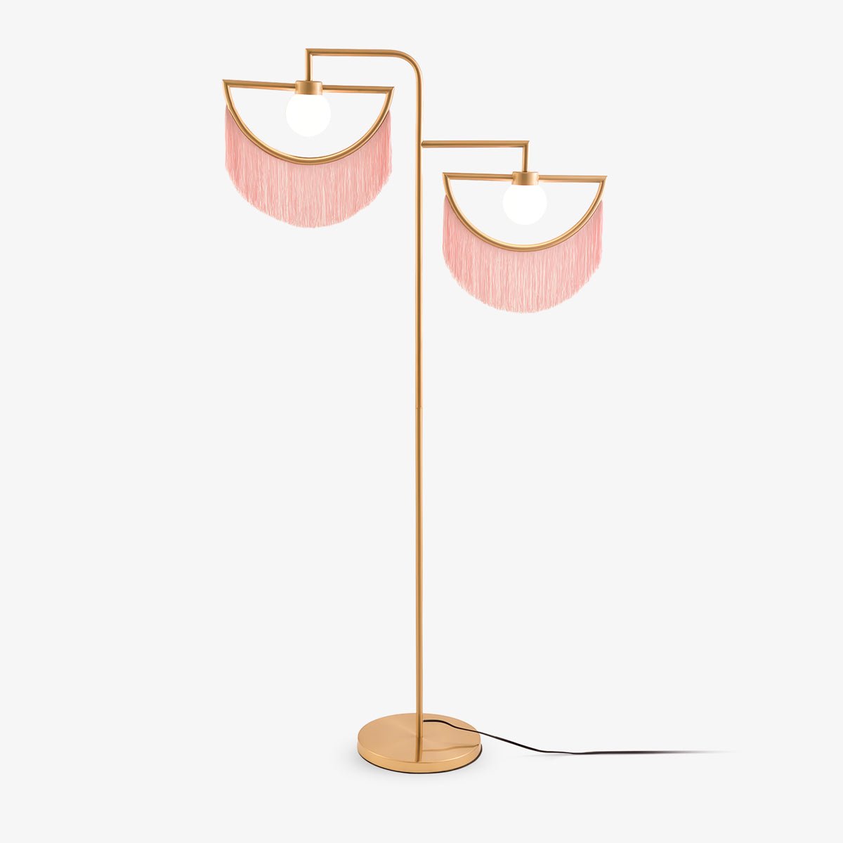 Dexe moderne vloerlamp in roze