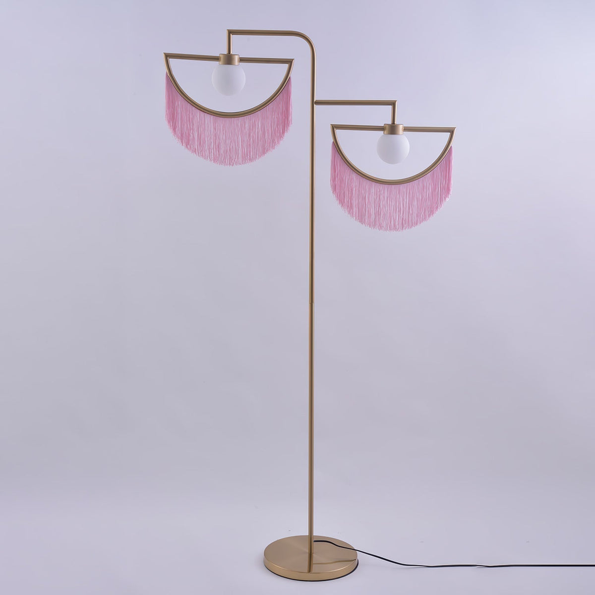 Dexe moderne vloerlamp in roze